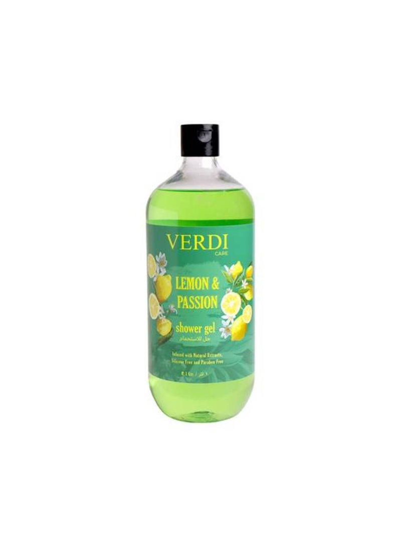Verdi shower gel lemon 1000 ml
